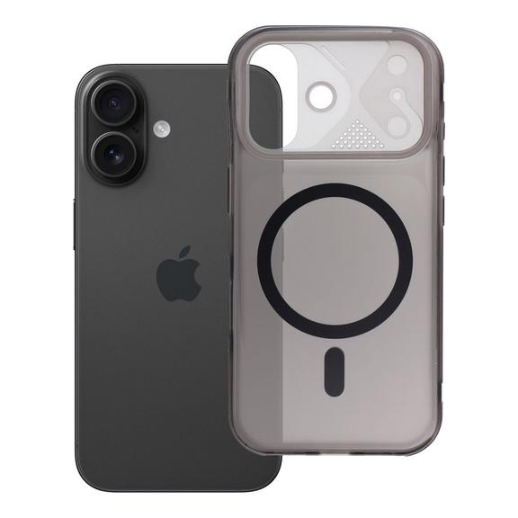 Etui na iPhone 16 Aurora zgodne z MagSafe czarne