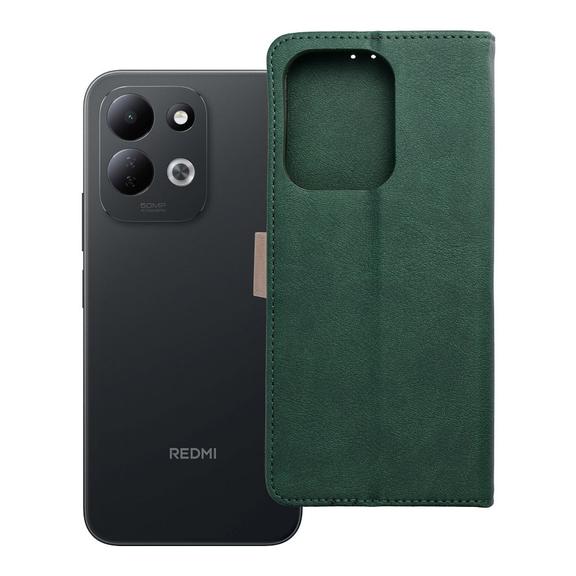 Etui z klapką na Xiaomi Redmi 17 4G / 17 5G EU Split Book zielono-złote