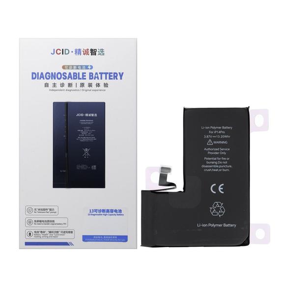JCID Bateria z możliwością przypisania jako USED do iPhone 14 Pro 3410 mAh (zwiększona pojemność)