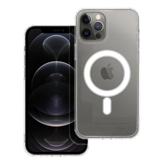 Futerał do iPhone 12 PRO MAX Clear Mag Cover (STR) zgodny z MagSafe transparentny