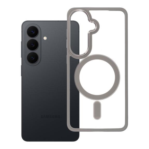 Futerał do Samsung S26 Color Edge Mag Cover zgodny z MagSafe tytanowy szary