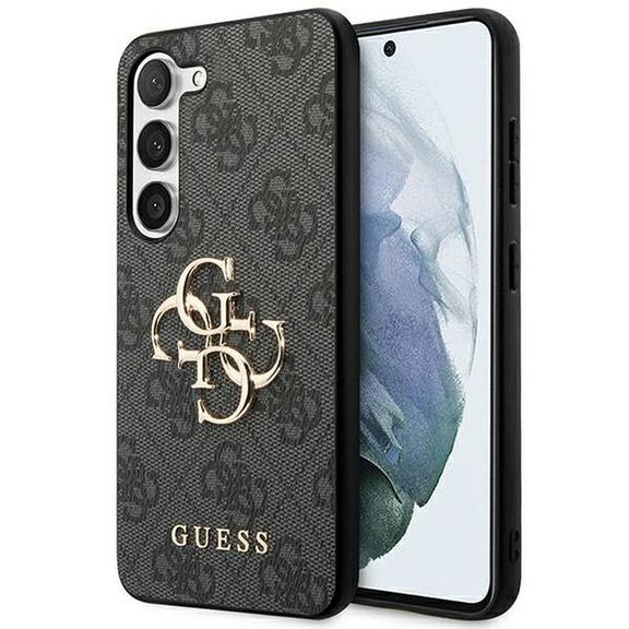 GUESS futerał do SAMSUNG S23 FE GUHCS23FE4GMGGR (Big Metal Logo) szary