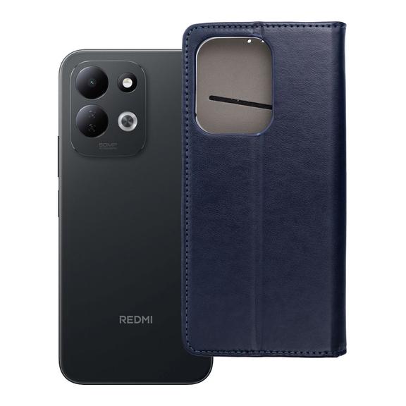 Etui z klapką na Xiaomi Redmi 17 4G / 17 5G EU Smart Magneto granatowe