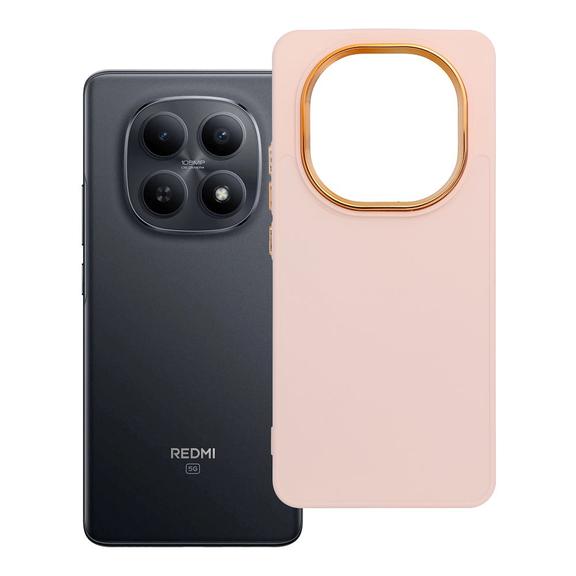 Etui na Xiaomi Redmi Note 15 4G / 5G Frame pudrowy róż