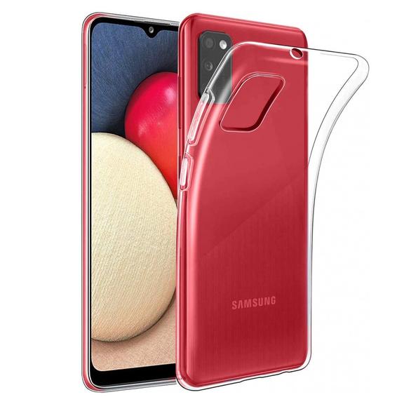 Futerał do Samsung A02s Back Case Ultra Slim 0,5 mm transparentny