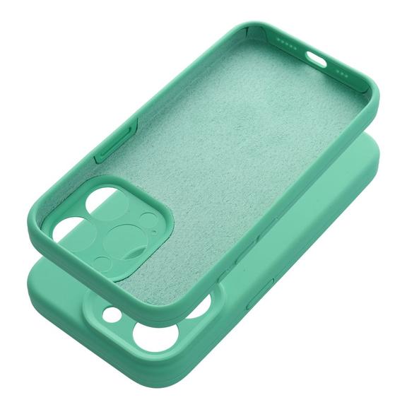 Futerał do iPhone 16 PRO Silicone 2mm miętowy