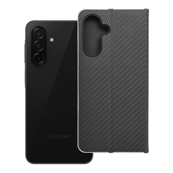Etui z klapką na Samsung A26 5G Luna Book Carbon czarne