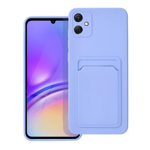 Futerał CARD CASE do SAMSUNG A05 fioletowy