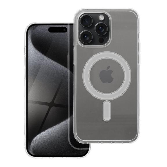 Etui na iPhone 15 PRO MAX Clear Mag Cover (Str) zgodne z MagSafe transparentne