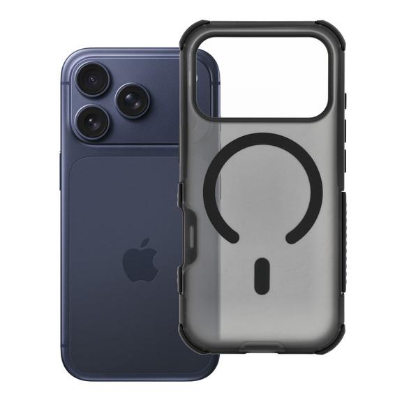 Etui na iPhone 18 Pro / 17 Pro Forcell F-Protect BumperX Premium zgodne z MagSafe czarne 0INT