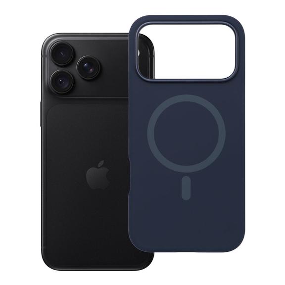 Etui na iPhone 18 Pro Max / 17 Pro Max Forcell F-Protect Elan Premium zgodne z MagSafe granatowe 0INT