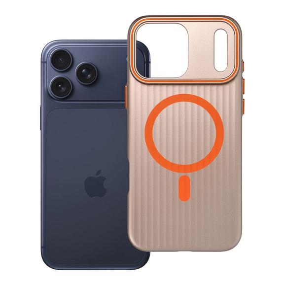 Futerał SIMPLY kompatybilny z MagSafe do IPHONE 17 Pro Max tytan pustynny