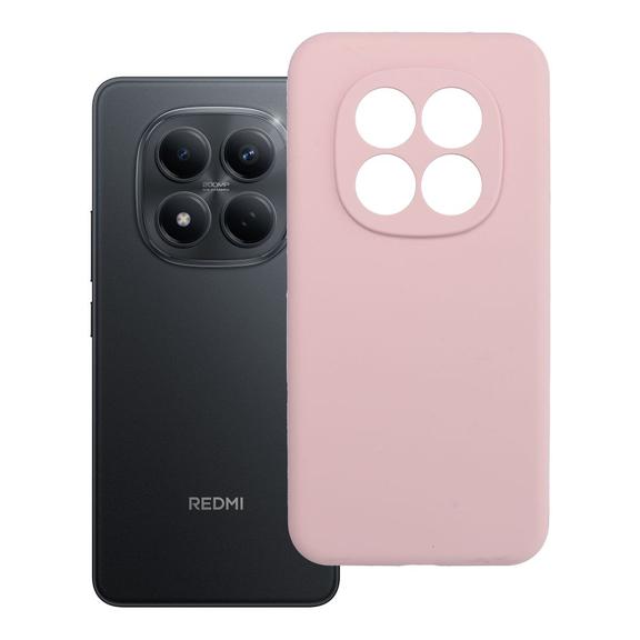 Etui na Xiaomi Redmi Note 15 PRO PLUS 5G Silicone 2mm (camera protection) pudrowy róż
