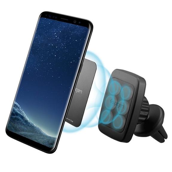 SPIGEN uchwyt samochodowy magnetyczny do kratki H12 czarny