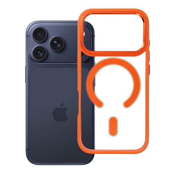 Etui na iPhone 18 Pro / 17 Pro Color Edge Mag Cover zgodne z MagSafe orange