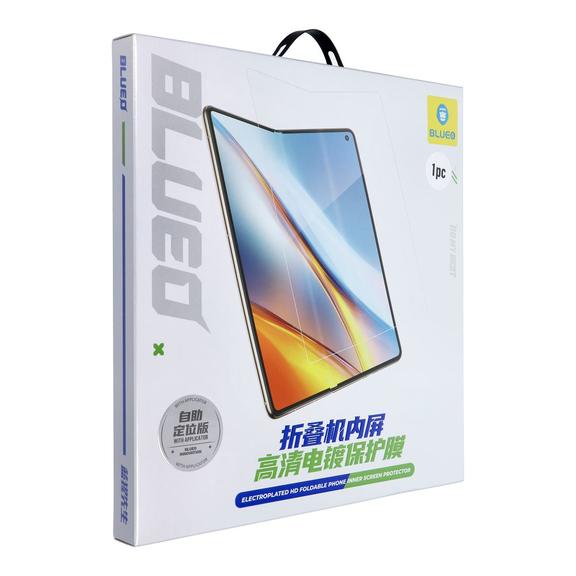 Szkło Hartowane 5D do Samsung FOLD 7 / FOLD 8 ULTRA Mr. Monkey Glass czarne (Foldable Inner Screen Protector)