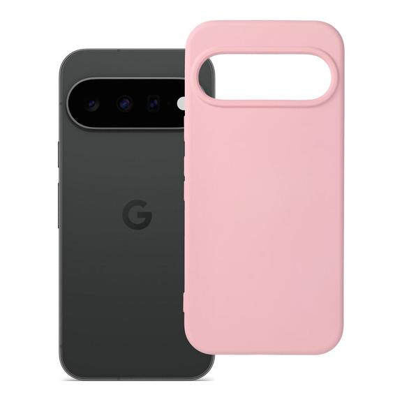 Etui na Google Pixel 11 Silicone pudrowy róż