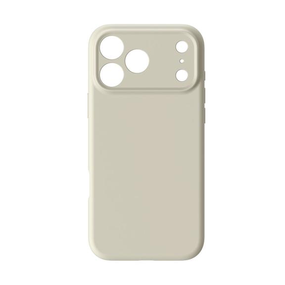 Etui na iPhone 17 Pro Max / 18 Pro Max (low camera edge) Forcell F-Protect Rubber Premium zgodne z MagSafe antique white 0INT