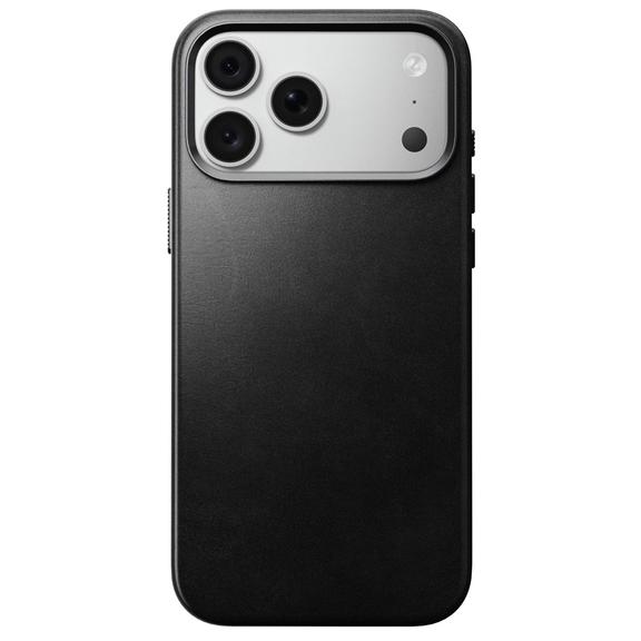 NOMAD futerał skórzany do IPHONE 18 Pro Max/17 Pro Max kompatybilny z MagSafe (Traditional Leather Case Horween Leather) czarny