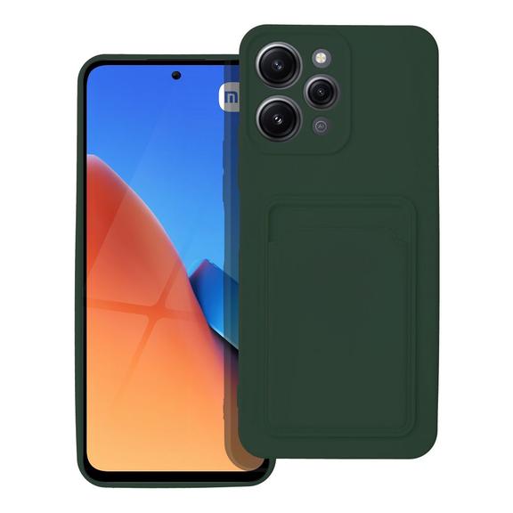 Futerał do Xiaomi Redmi 12 4G Card Case zielony