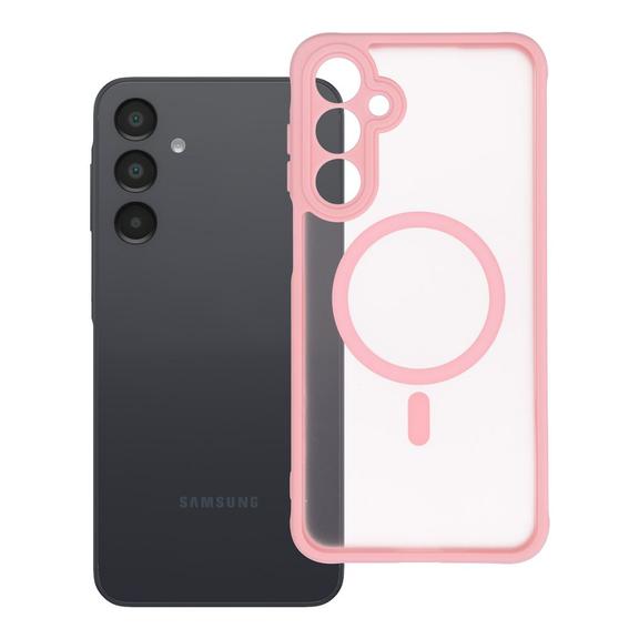Etui na Samsung A16 5G / A16 4G Full Matte Mag Cover zgodne z MagSafe jasnoróżowy