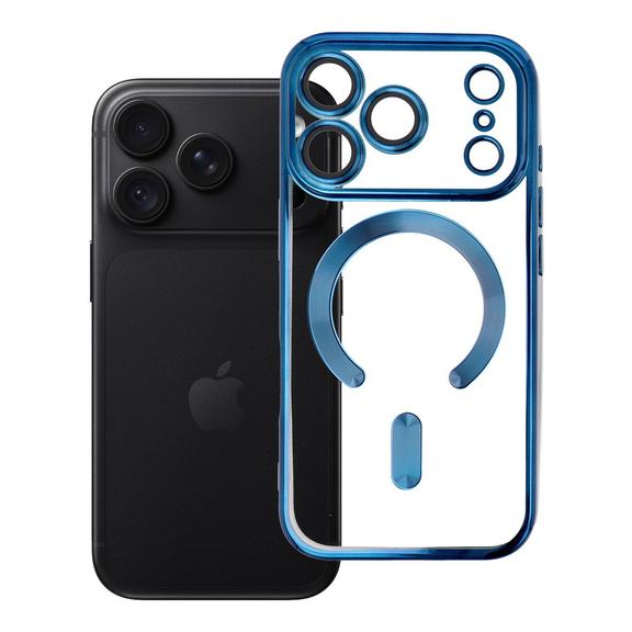 Etui na iPhone 18 Pro Max / 17 Pro Max Electro Mag Cover zgodne z MagSafe granatowe
