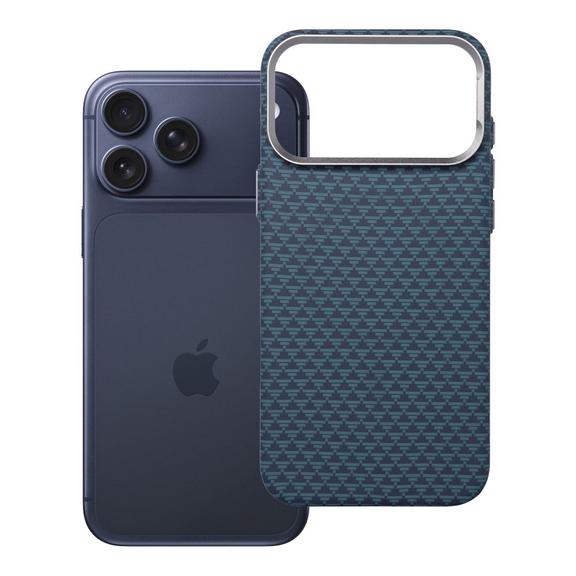 Etui na iPhone 18 Pro Max / 17 Pro Max K-Look zgodne z MagSafe niebieskie v2