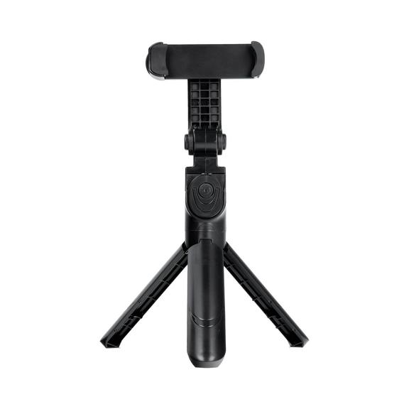 Uchwyt selfie z pilotem bezprzewodowym tripod SSTR-12 czarny