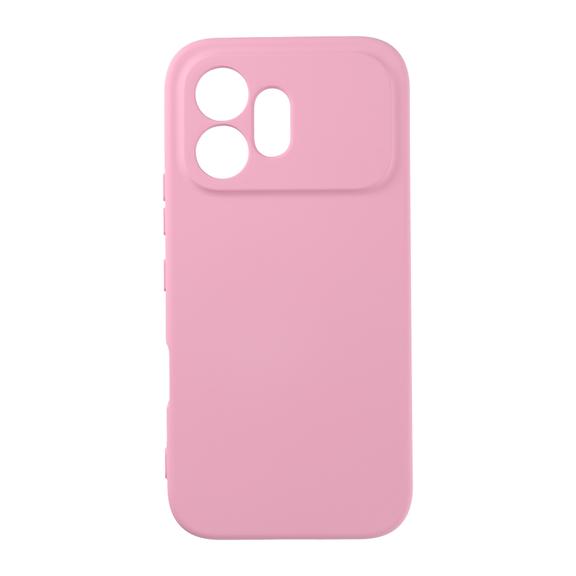 Etui na Honor 600 Silicone pudrowy róż