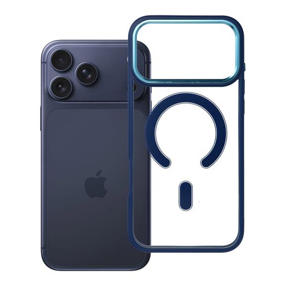 Etui na iPhone 18 Pro Max / 17 Pro Max Color Edge Mag Cover zgodne z MagSafe niebieskie