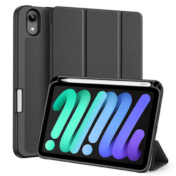DUX DUCIS etui DOMO składane z miejscem na rysik do iPad mini 7/6 czarne