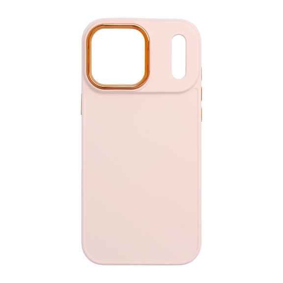 Etui na iPhone 17 Pro Max / 18 Pro Max Frame pudrowy róż