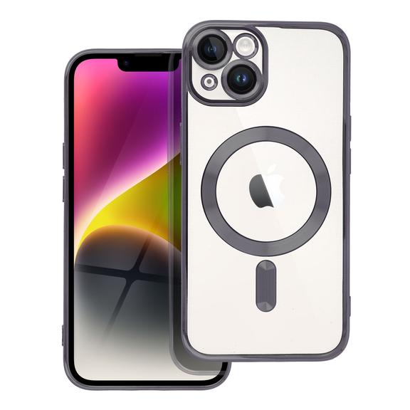 Futerał do iPhone 14 Electro Mag Cover zgodny z MagSafe czarny