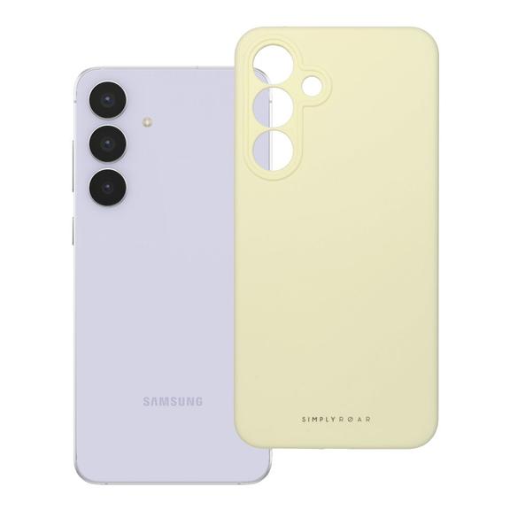 ROAR futerał CLOUD SKIN do SAMSUNG S25 FE Jasnożółty