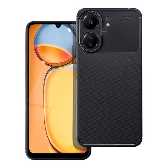 Futerał do Xiaomi Redmi 13C / POCO C65 Carbon Premium czarny
