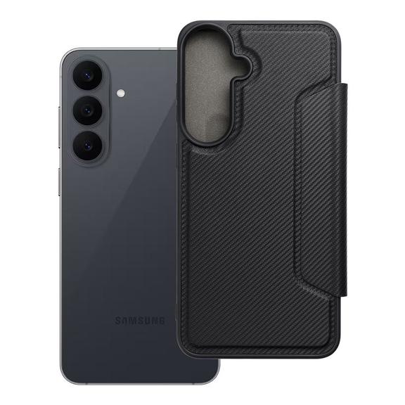 Etui z klapką na Samsung S26 FE Razor Book czarne