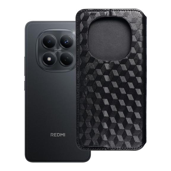 Etui z klapką na Xiaomi Redmi NOTE 15 5G Cubic Book czarne