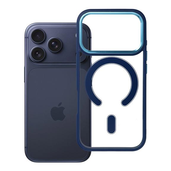Etui na iPhone 18 Pro / 17 Pro Color Edge Mag Cover zgodne z MagSafe szary
