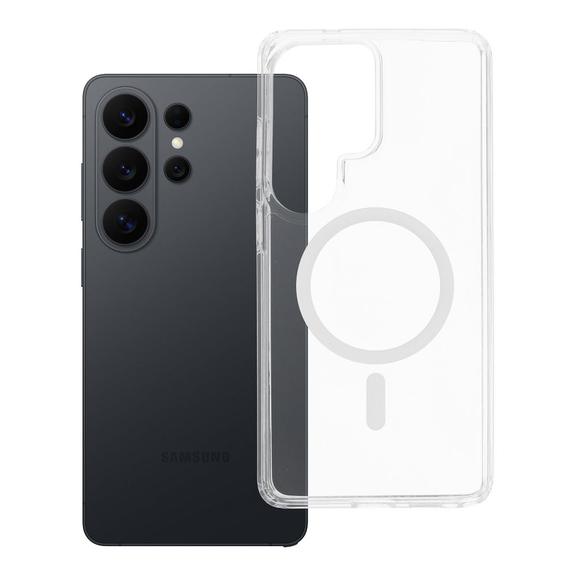 Futerał do Samsung S26 ULTRA Clear Mag Cover Elite (STR / NIEŻÓŁKNĄCY) zgodny z MagSafe transparentny
