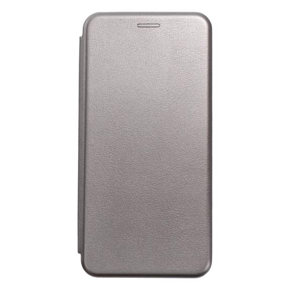 Kabura ELEGANCE Book do SAMSUNG A12 stalowy