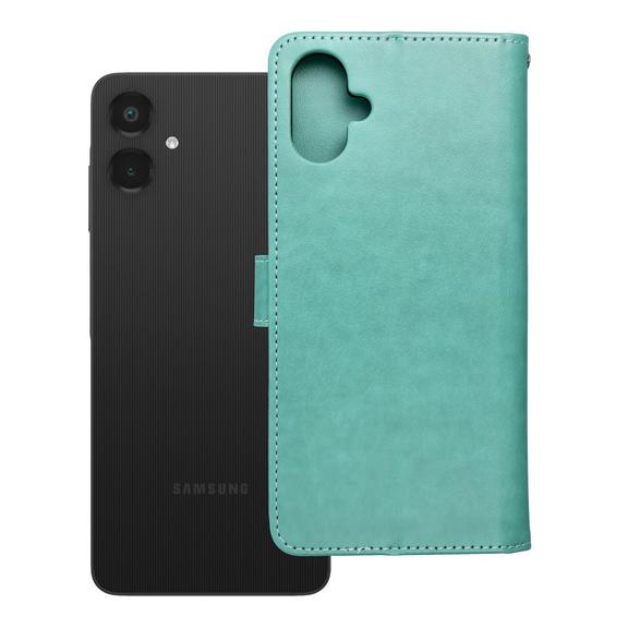 Etui z klapką na Samsung A06 Mezzo Book łapacz snów zielone
