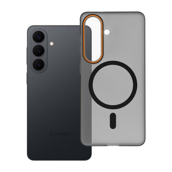 Etui na Samsung S26 Go Orange zgodne z MagSafe czarne