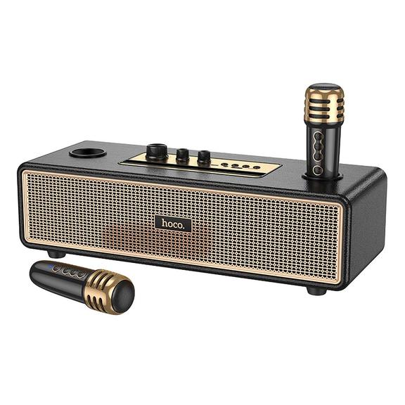 Zestaw do karaoke bluetooth 25W 6h Hoco BS63 czarny