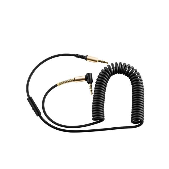 Kabel AUX Jack 3,5mm do Jack 3,5 mm Hoco z mikrofonem UPA02 czarny