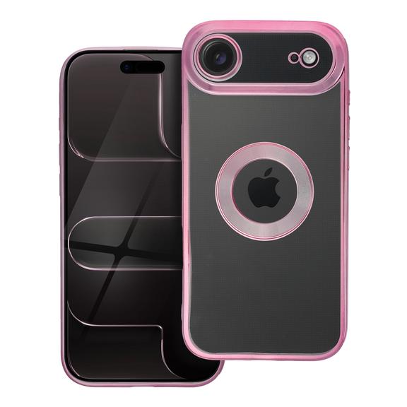 Futerał do iPhone 17 AIR Glam pudrowy róż