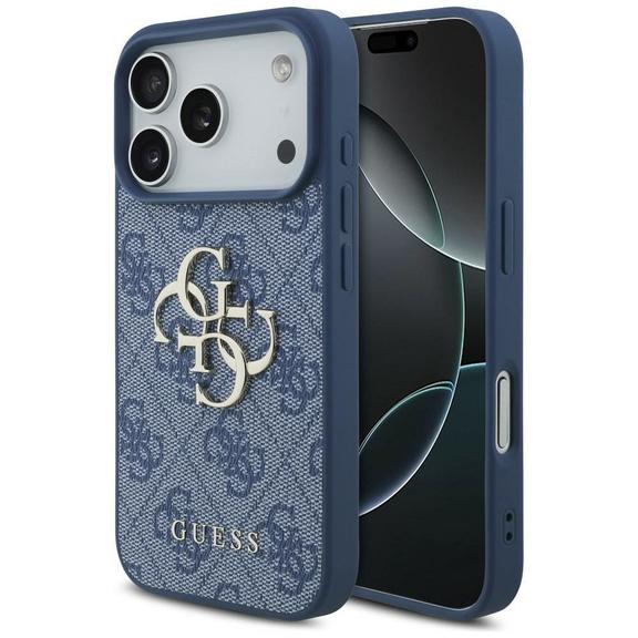 GUESS futerał do IPHONE 18 Pro/17 Pro (4G Big Logo) brązowy