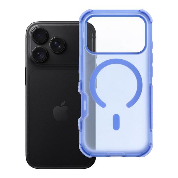 Etui na iPhone 18 Pro / 17 Pro Forcell F-Protect BumperX Premium zgodne z MagSafe jasnoniebieskie 0INT