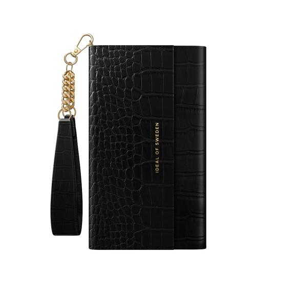 iDeal of Sweden Clutch do IPHONE 8 / 7 / 6s / SE  Jet Black Croco