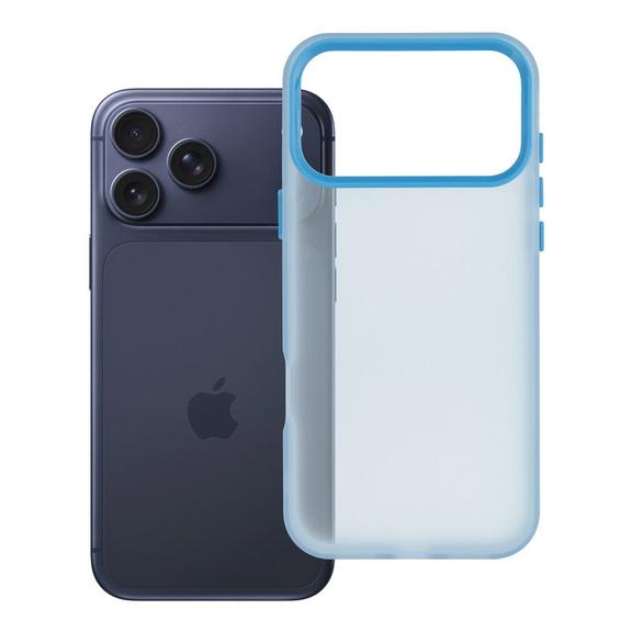 Etui na iPhone 17 Pro Max / 18 Pro Max (low camera edge) Sappy niebieskie