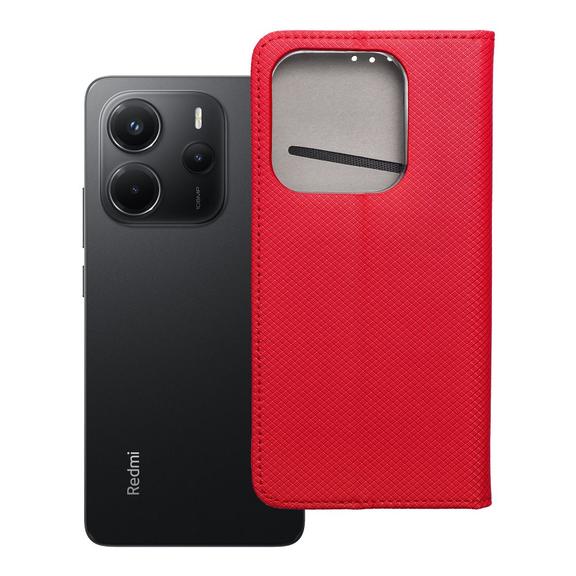 Etui z klapką na Xiaomi Redmi NOTE 14 5G Smart Case Book czerwone